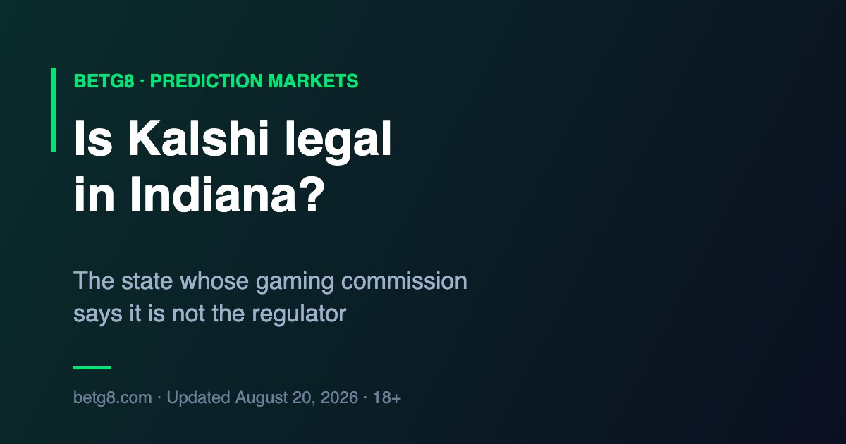 Is Kalshi legal in Indiana? The state whose regulator says it is not the regulator