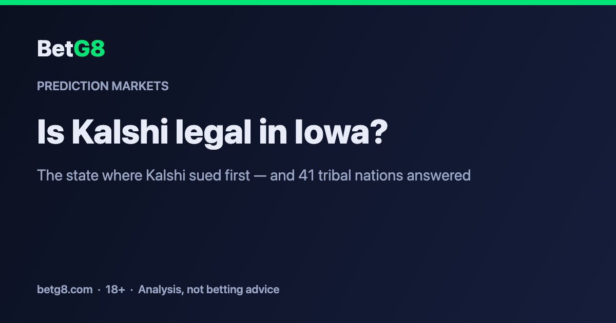 Is Kalshi legal in Iowa? The lawsuit Kalshi filed first