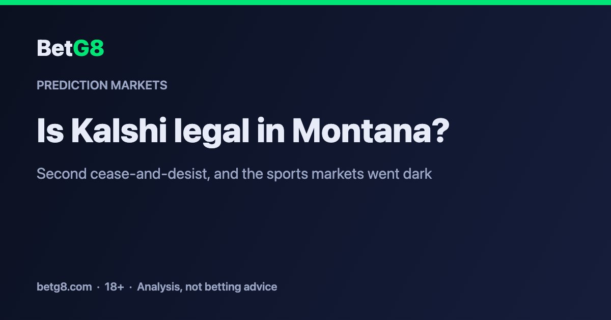 Is Kalshi legal in Montana? Sports contracts are restricted