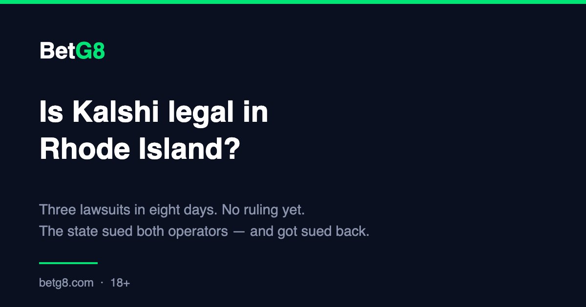 Is Kalshi legal in Rhode Island? The state that sued both — and got sued back