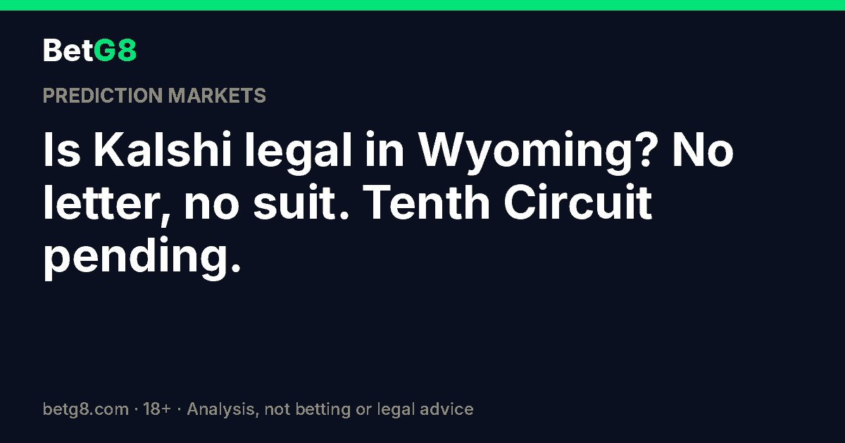 Is Kalshi legal in Wyoming