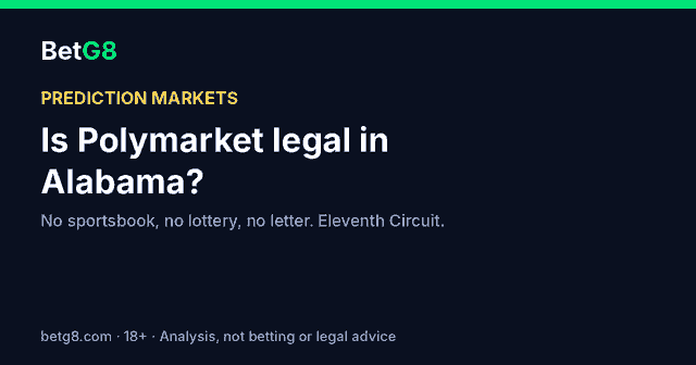 Is Polymarket legal in Alabama
