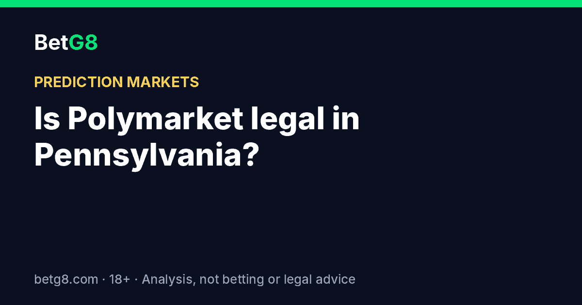 Is Polymarket legal in Pennsylvania