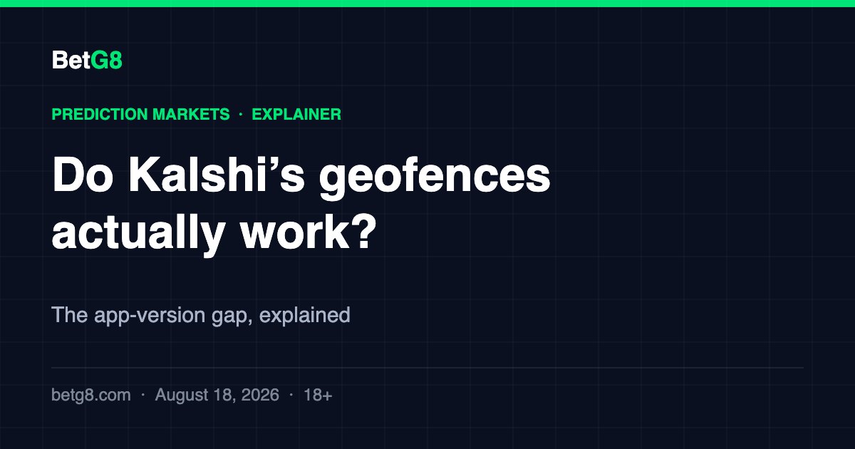 Do Kalshi’s geofences actually work? The app-version gap, explained