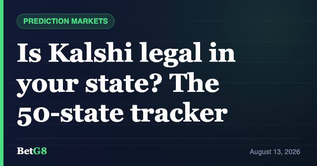 Is Kalshi legal in your state? The 50-state tracker